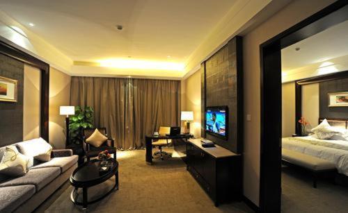 Landison Hotel Nantong Juegangzhen Rum bild